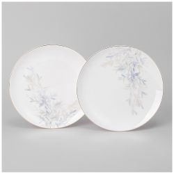 НАБОР ТАРЕЛОК ЗАКУСОЧНЫХ LEFARD "INSPIRATION" ЛАВАНДА 2 ШТ. 20,5 СМ (КОР=12НАБ.)