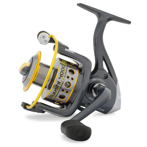 Катушка  Ryushi 4000F (0,20мм/300м; 5BB + 1RB; 5,1:1; вес 302р)