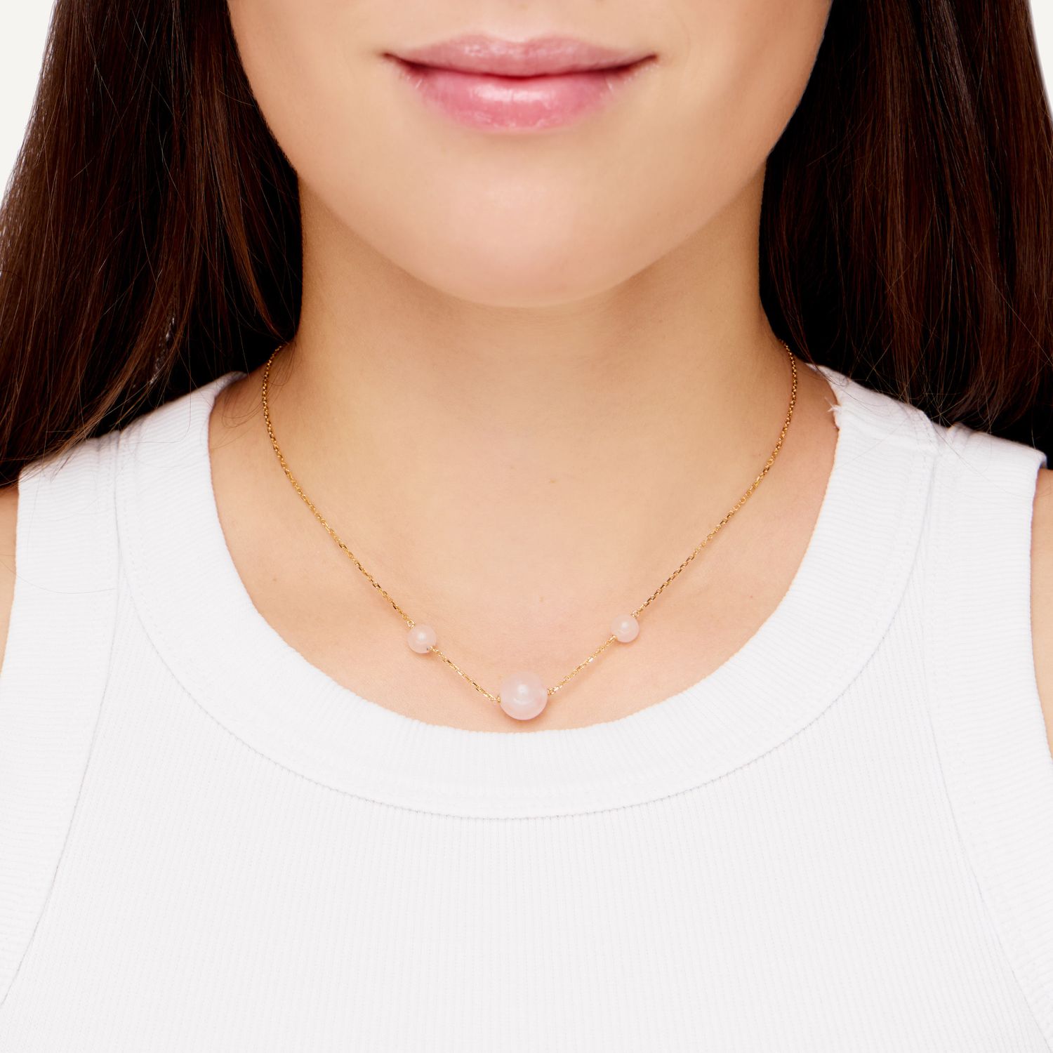 Колье Triple Pearl Necklace