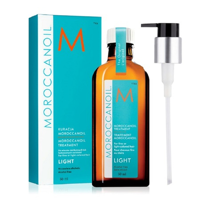 Масло LIGHT восстанавливающее для для тонких, св. волос Moroccanoil, 50 мл