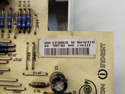 420 Силовой модуль и панель индикации в сборе для стиральной машины Indesit Wisa61 / 210130060.03 б/у