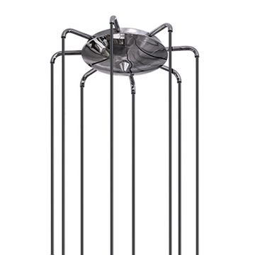 Подвесной светильник 807087 хром/черный Punto Lightstar