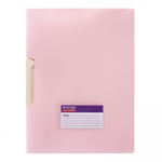 Папка-скоросшиватель, поворотный зажим, Alingar А4 230х310мм, 150 мкм, пластик, карман, "Ice", ассорти