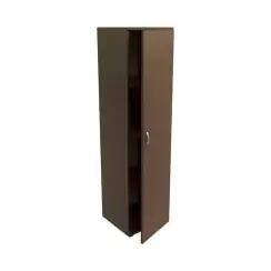 Шкаф узкий низкий закрытый Континент ЛФ232 400х406х1610, венге