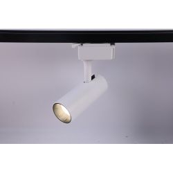 Трековый светильник однофазный ЭРА TR5-10 COB WH светодиодный 10Вт 4000К 700Лм белый