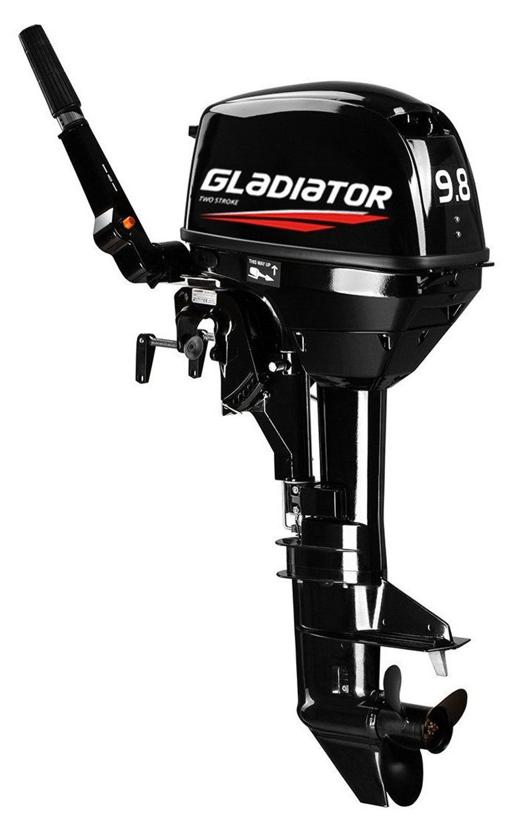 Мотор лодочный GLADIATOR G9.8FHS 2-х тактный