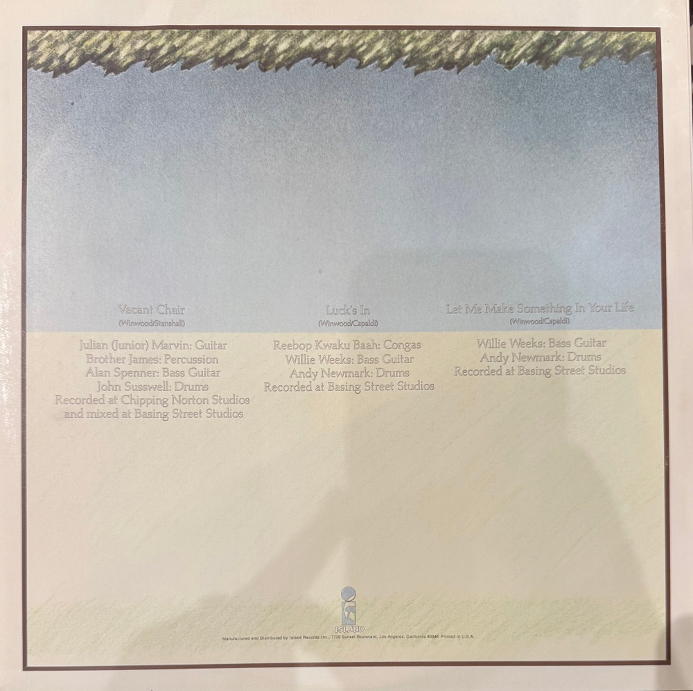 Виниловая пластинка Steve Winwood ‎– Steve Winwood LP