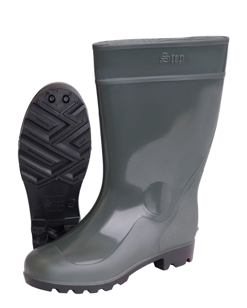 Сапоги ПВХ Мужские С-35 олива