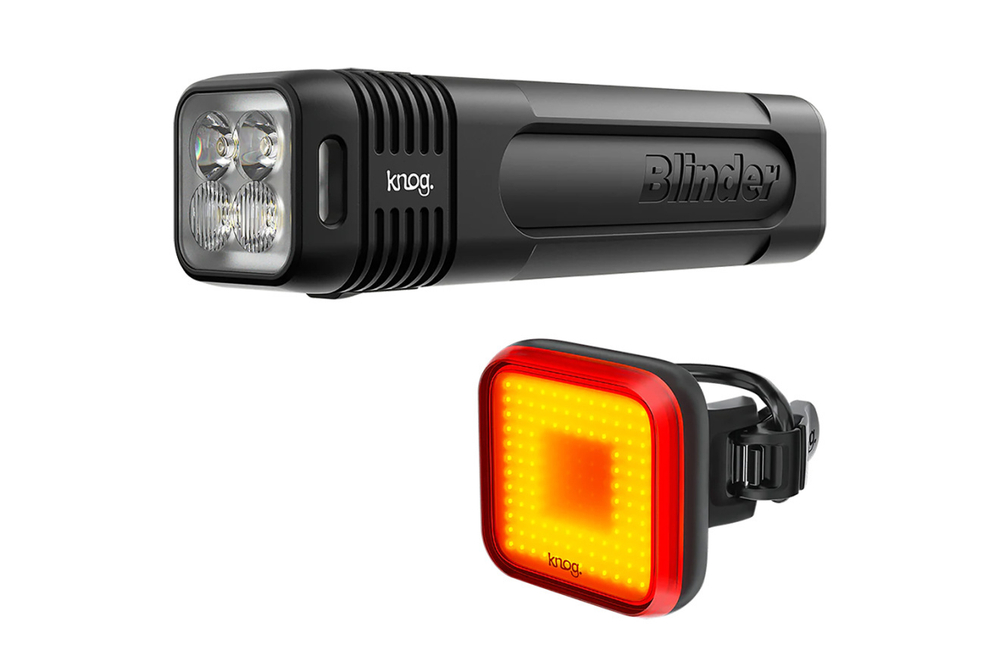 Комплект фонарей Knog Blinder 900 & Blinder Square  — One Size '13305