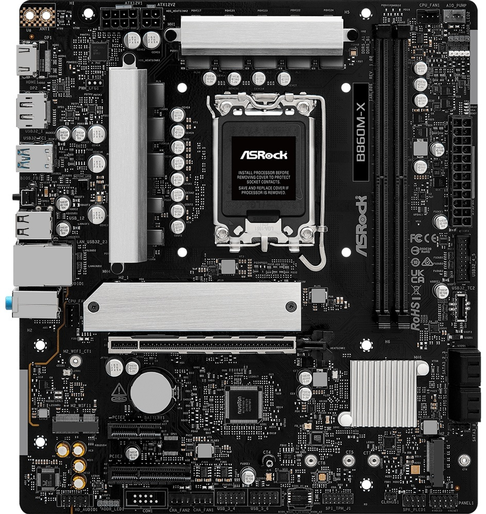 Материнская плата ASRock B860M-X DDR5