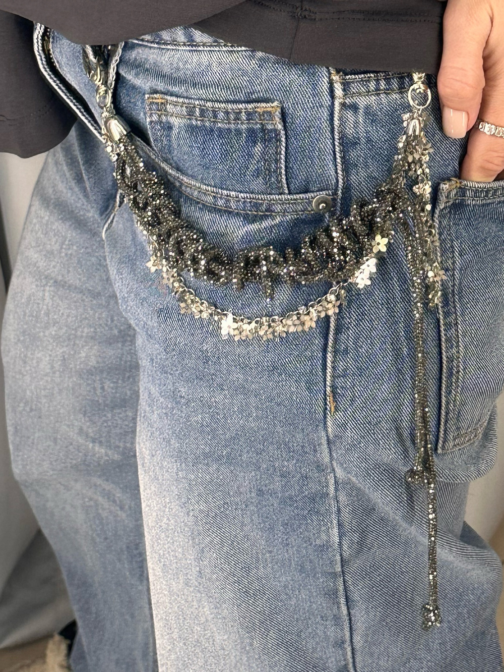 Стразовый подвес