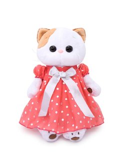 Мягкая игрушка Ли-Ли в платье в горошек 24 см