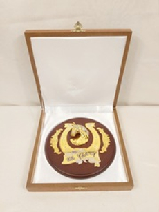 Панно Подкова "На удачу" (Златоуст) большая