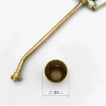 Горелка кровельная пропановая Vertextools 60 см латунь 0841-60