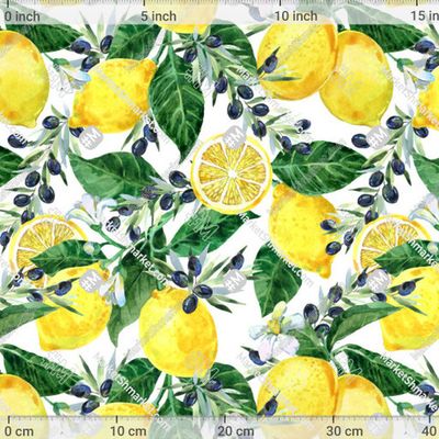 лимоны и оливки by FineArt 405 DPI