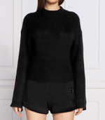 свитер sadan Silvian Heach - черный(CVA22030LU)