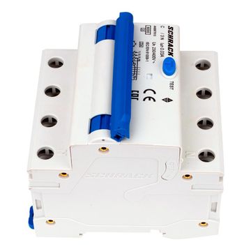 Дифавтомат Schrack Technik 3P+N C 20A 30mA тип A 6kA AK667820-- (АВДТ)