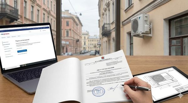 Как бесплатно согласовать установку кондиционера в СПб: Инструкция 2026