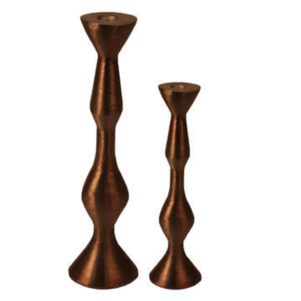Подсвечник BRUSHED,S/2/ALUMINIUM  T1-A1/ p.63- 2