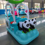 Прокатный аттракцион «Семья Панд» Электромобиль