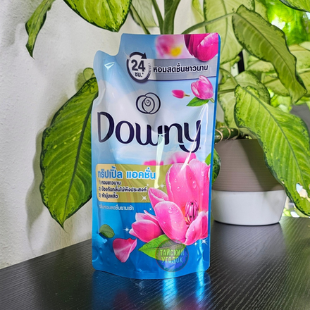 Кондиционер для белья DOWNY Свежесть утреннего солнца 480 мл (голубой)