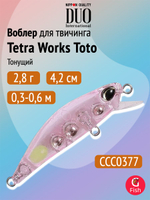 Воблер DUO Tetra Works Toto 42 S, CCC0075 Lemon Boost