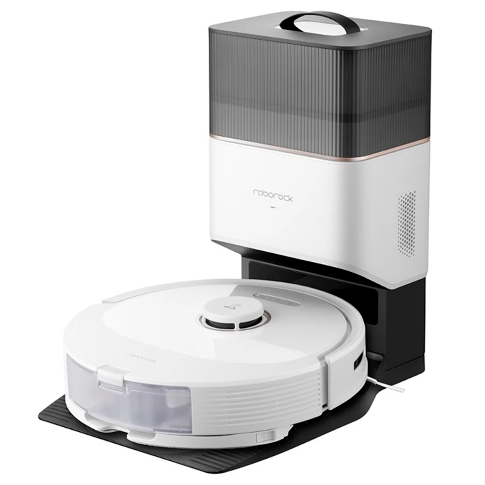 Робот-пылесос Roborock Q8 Max Plus White (RU), со станцией самоочистки