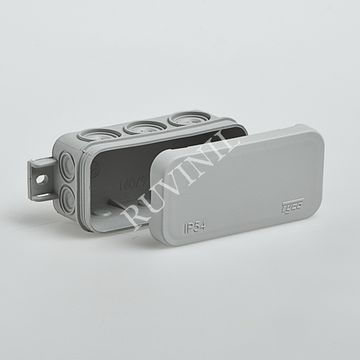 Коробка распределительная ОП 43*80*35мм IP54 серая Ruvinil 67091 1/234