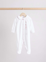 Комбинезон / Cлип для малышей Next E18-353, 3 шт., Белый