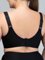 Бесшовный бюстгальтер для большой груди (Размер: XL) (Цвет: бежевый)