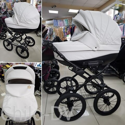 Детская коляска Esperanza Lotus Classic Eco 2 в 1 (белый)