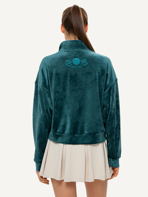 Толстовка на молнии Marshmallow, Deep Green