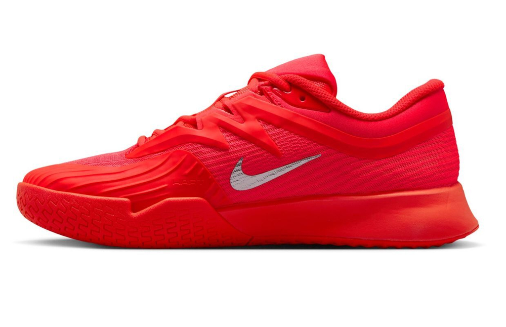 Женские Кроссовки теннисные Nike Zoom Vapor Pro 3 HC Premium - bright crimson/metallic silver