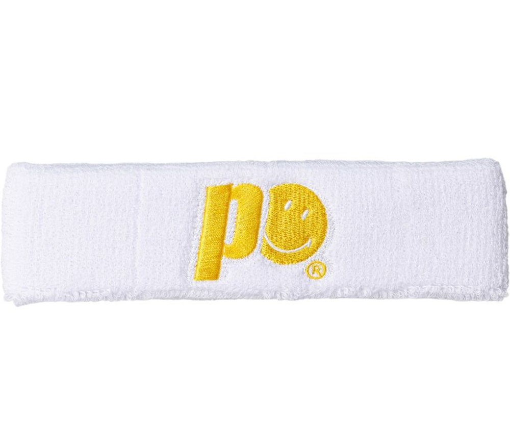 Повязка на голову Prince X Smiley Headband - white
