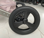 Детская коляска 3в1 LUXMOM 555-W коричневый текстиль