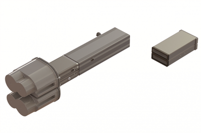 Питающий элемент + заглушка, тип 2, Cu, 2P+2P/4P+4P/4P+2P, 40A