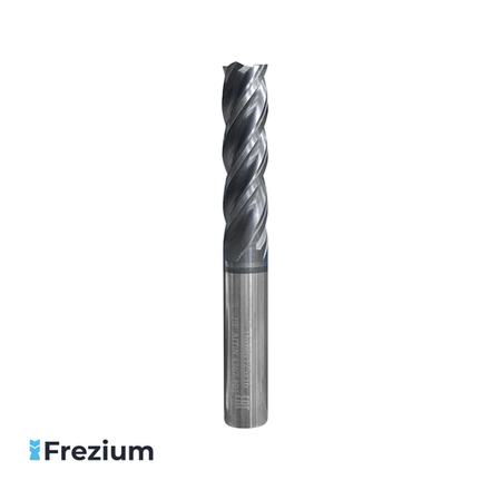 Концевая фреза твердосплавная по металлу "ТИЗ" (16x16x60x125 Z4; 4367 401)