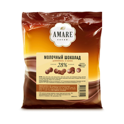 Amare шоколад молочный "Доминикана" в каплях