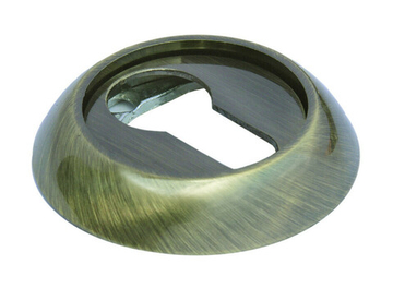 Накладка на евроцилиндр МН-КН АВ (бронза) 1/10 "Morelli"