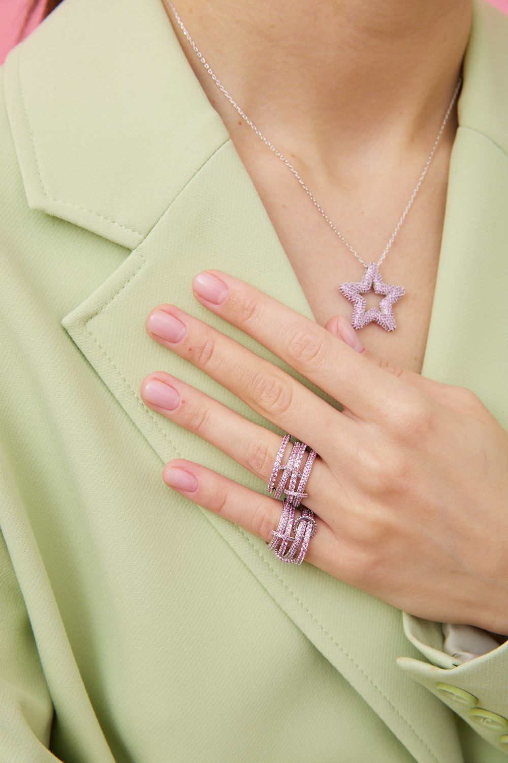 КОЛЬЦО "WOW PINK"