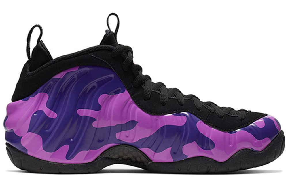 Кроссовки Nike Foamposite Pro Purple Camo