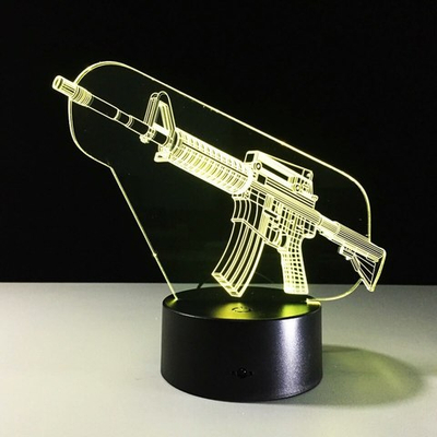 3Д-светильник "Винтовка М16"