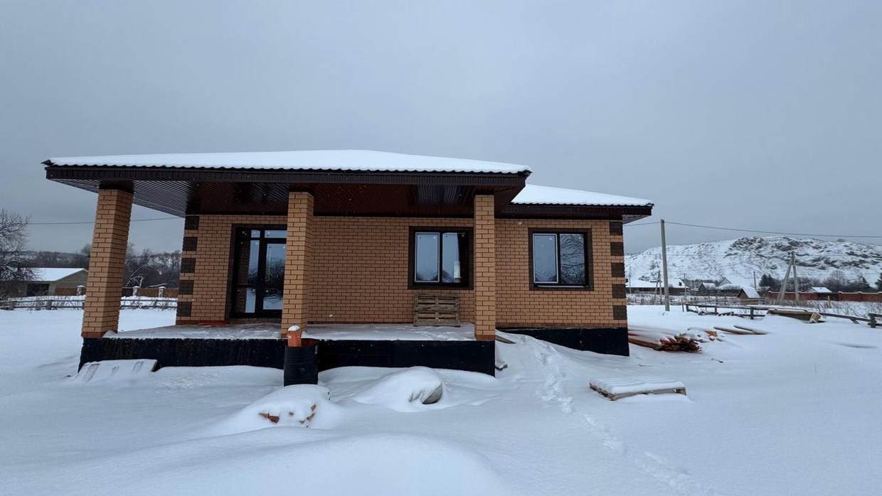 Одноэтажный дом в Ишеево