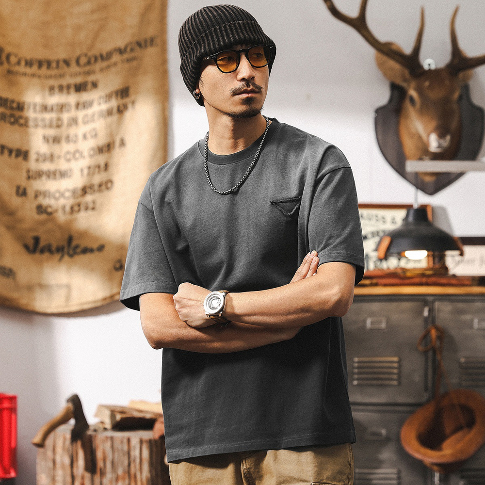 Футболка мужская с коротким рукавом