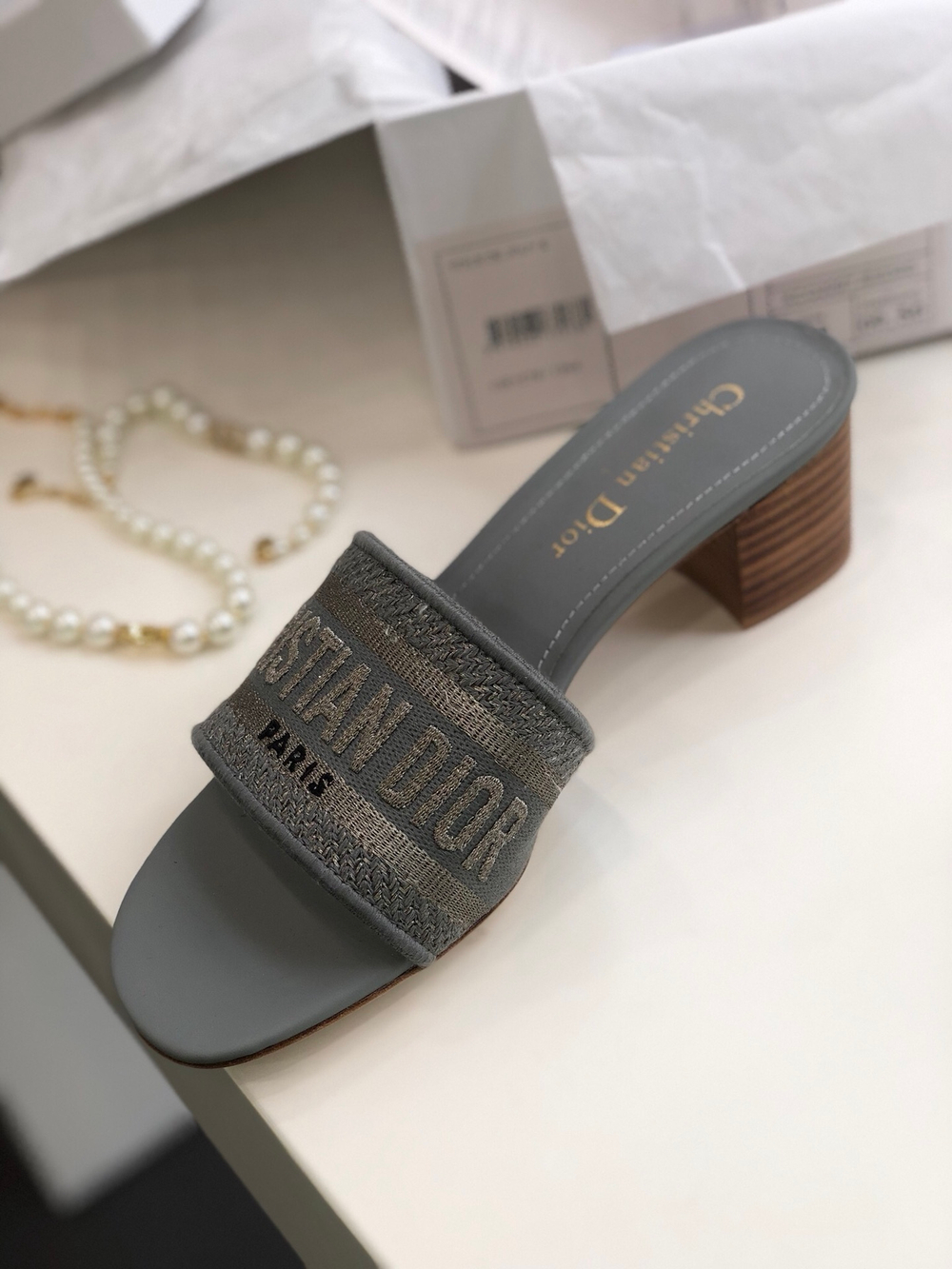 Christian Dior Dway Heeled Slide