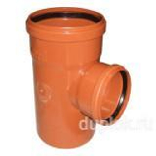 ПВХ Тройник d160/110/ 90" кирпич