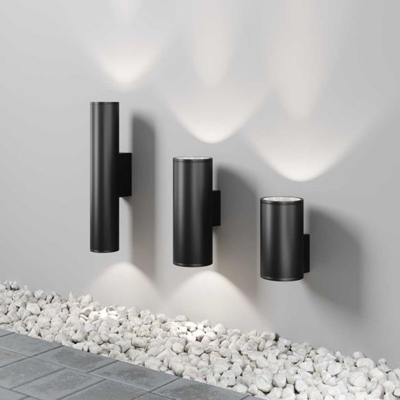 Уличный настенный светильник Maytoni Outdoor Shim O514WL-L15B3K