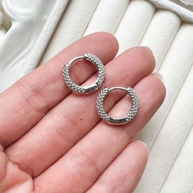 Швензы конго родий, 17 мм Ш310