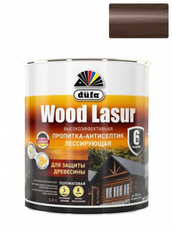 Пропитка лессирующая для защиты древесины Dufa Wood Lazur палисандр