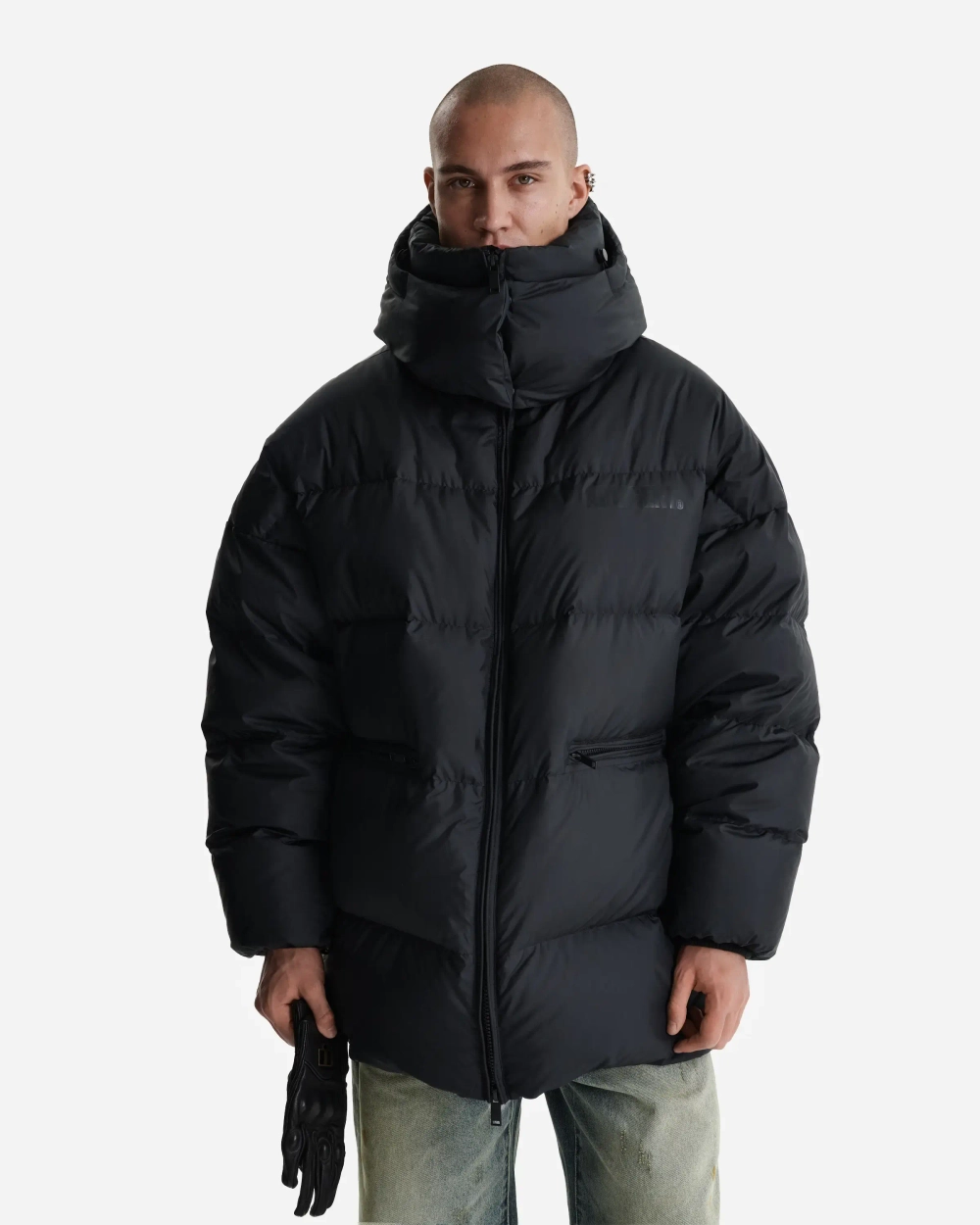 Гиперобъемный пуховик